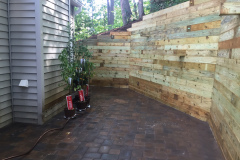 Annapolis Treated Wood Retaining Walls