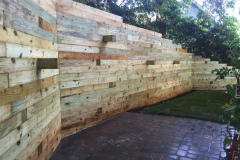 Wood Retaining Walls in Annapolis