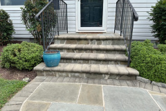 Edgewater MD Stone Step Entrance