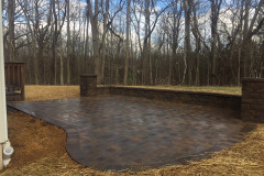 Custom Stone Paver Patio Annapolis