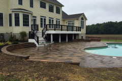 Annapolis Retaining Walls with Patios